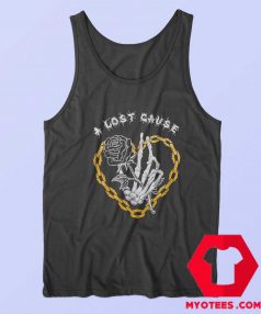 A Lost Cause Chained Rose Unisex Tank Top