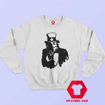 Anonymous V for Vendetta Unisex Sweatshirt