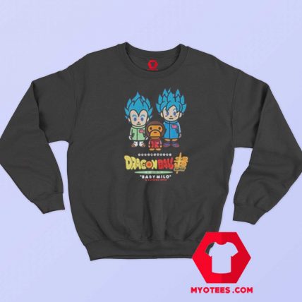 Bape x Dragonball Super Goku Vegeta Sweatshirt