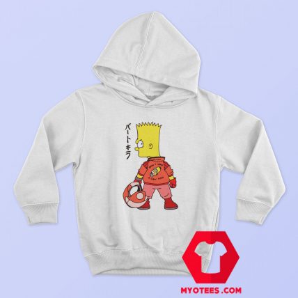 Bart Simpson Biker Kaneda Akira Movie Hoodie