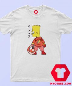 Bart Simpson Biker Kaneda Akira Movie T Shirt