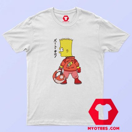 Bart Simpson Biker Kaneda Akira Movie T Shirt