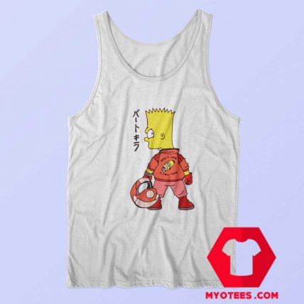 Bart Simpson Biker Kaneda Akira Movie Tank Top