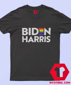 Biden Harris Joe Kamala LGBT Pride Flag T Shirt