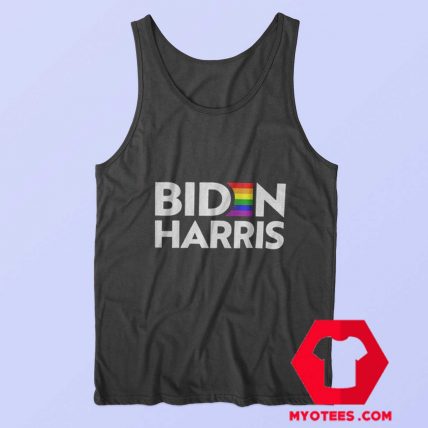 Biden Harris Joe Kamala LGBT Pride Flag Tank Top