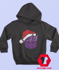 Christmas Santa Transformers Decepticon Hoodie