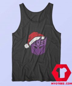 Christmas Santa Transformers Decepticon Tank Top