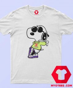 Cool Chanel Fly Snoopy Unisex T Shirt