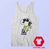 Cool Chanel Fly Snoopy Unisex Tank Top