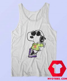 Cool Chanel Fly Snoopy Unisex Tank Top