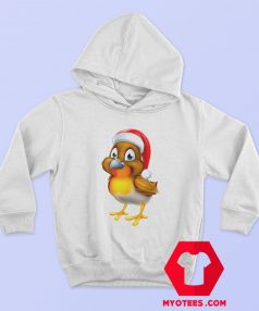 Cute Cartoon Robin Christmas Unisex Hoodie