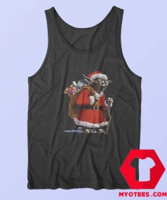 Cute Yoda Star Wars Santa Christmas Tank Top