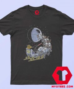 Darth Vader Christmas Sleigh Star Wars T Shirt