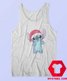 Disney Lilo Stitch Christmas Santa Hat Tank Top