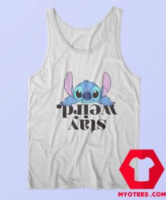 Disney Lilo and Stitch Stay Weird Officially Tank Top