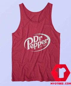 Dr Papper Slogan Logo 1885 Unisex Tank Top