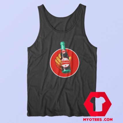 Dr. Pepper Retro Soda Pop Bottle 1950 Tank Top