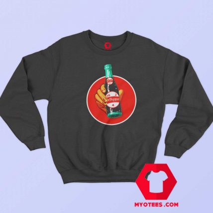 Dr. Pepper Retro Soda Pop Bottle 1950s Sweatshirt