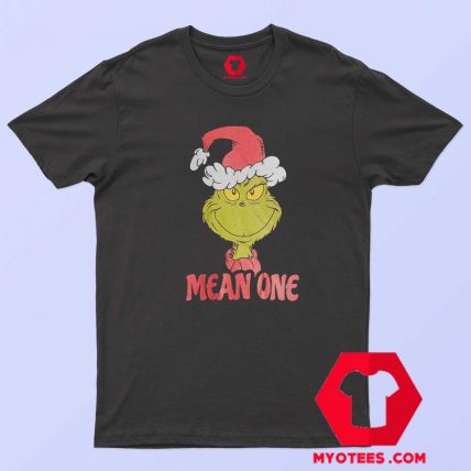 Dr. Seuss Grinch Mean One Holiday Christmas T Shirt