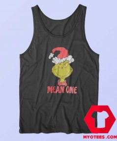 Dr. Seuss Grinch Mean One Holiday Christmas Tank Top