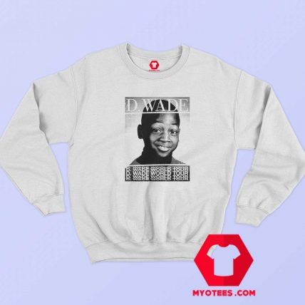 Dwyane Wade White World Tour Sweatshirt