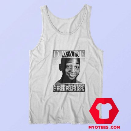 Dwyane Wade White World Tour Tank Top