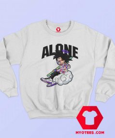 Funny Alone Goku Dragon Ball Unisex Sweatshirt