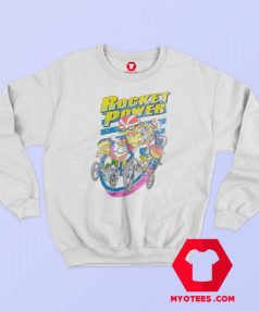 Funny Rocket Power Vintage Cartoon Sweatshirt