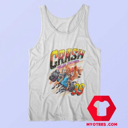 Funny Vintage Crash Team Racing Tank Top