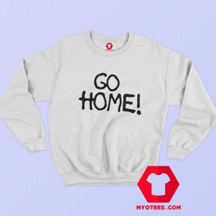 Go Home Jay Z wears Surface To Air Sweatshirt