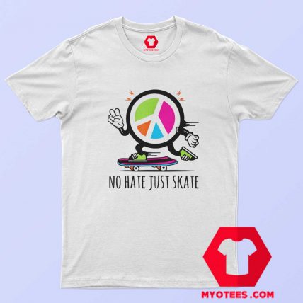 Herren No Hate Just Skate Symbol T Shirt