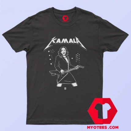 Kamala Harris Funny Parody Metalica T Shirt