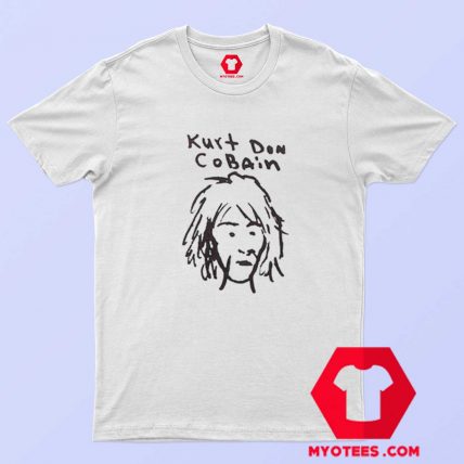 Kurt Cobain Sketch Vintage Unisex T Shirt