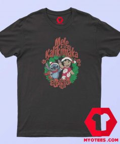 Lilo Stitch Christmas Mele Kalikimaka T Shirt