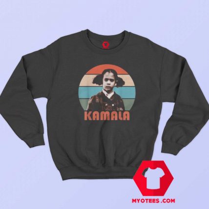 Little Girl Kamala Harris Retro Vintage Sweatshirt