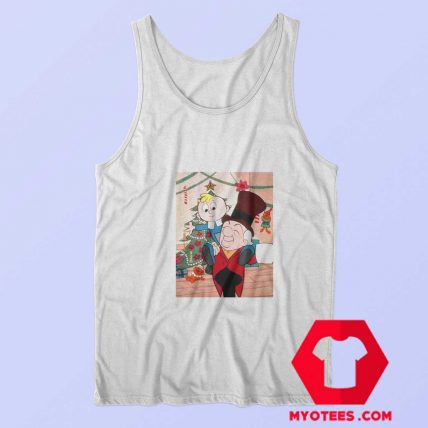 Mr Mago Tiny Christmas Cartoon Tank Top