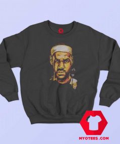 NBA Miami Head James Lebron Graphic Sweatshirt