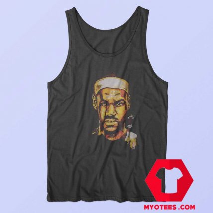 NBA Miami Head James Lebron Graphic Tank Top