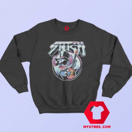 New Disney Lilo And Stitch Rocker Sweatshirt