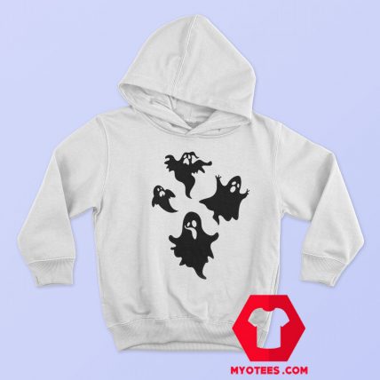 New Off White Cute Ghost Unisex Hoodie