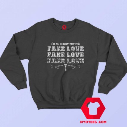 Official BTS Fake Love Album Unisex Sweatshirt