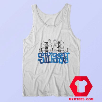 Official Stussy Pion Chess Unisex Tank Top