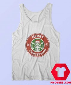 Starbucks Coffee Funny Christmas Tank Top