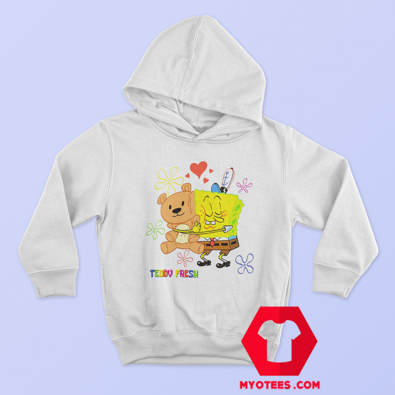 Teddy bear best sale spongebob hoodie