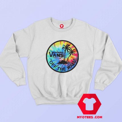 Tie Dye Vans Off The Walk Unisex Sweatshirt