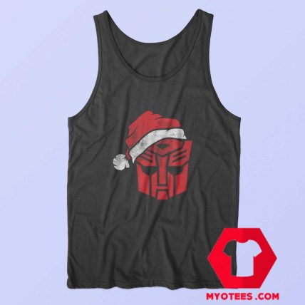 Transformers Autobot Santa Christmas Tank Top