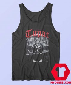 Tupac Shakur Birds Middle Finger Tank Top