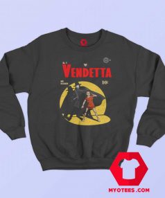 V For Vendetta Warrior Gotham Parody Sweatshirt