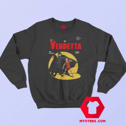 V For Vendetta Warrior Gotham Parody Sweatshirt