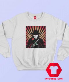 V for Vendetta Movie Guy Fawkes Sweatshirt